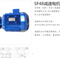 SF48-E0.37-4P-90.00-M6-Ⅱ-A減速電機(jī)型號解析